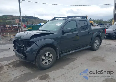 2011 Nissan Frontier Pro-4X z USA, uszkodzony, nr VIN 1N6AD0EVXBC449701